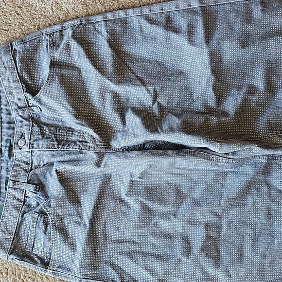 Women's Mid-Rise 90's Relaxed Straight Jeans - Wild Fable Gray Sparkley Size 10 - Picture 5 of 8